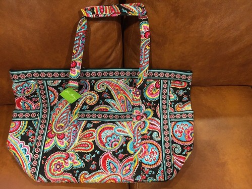 UPC 886003307892 product image for Vera Luggage Bradley Get Carried Away Travel Tote, Parisian Paisley, One Size | upcitemdb.com