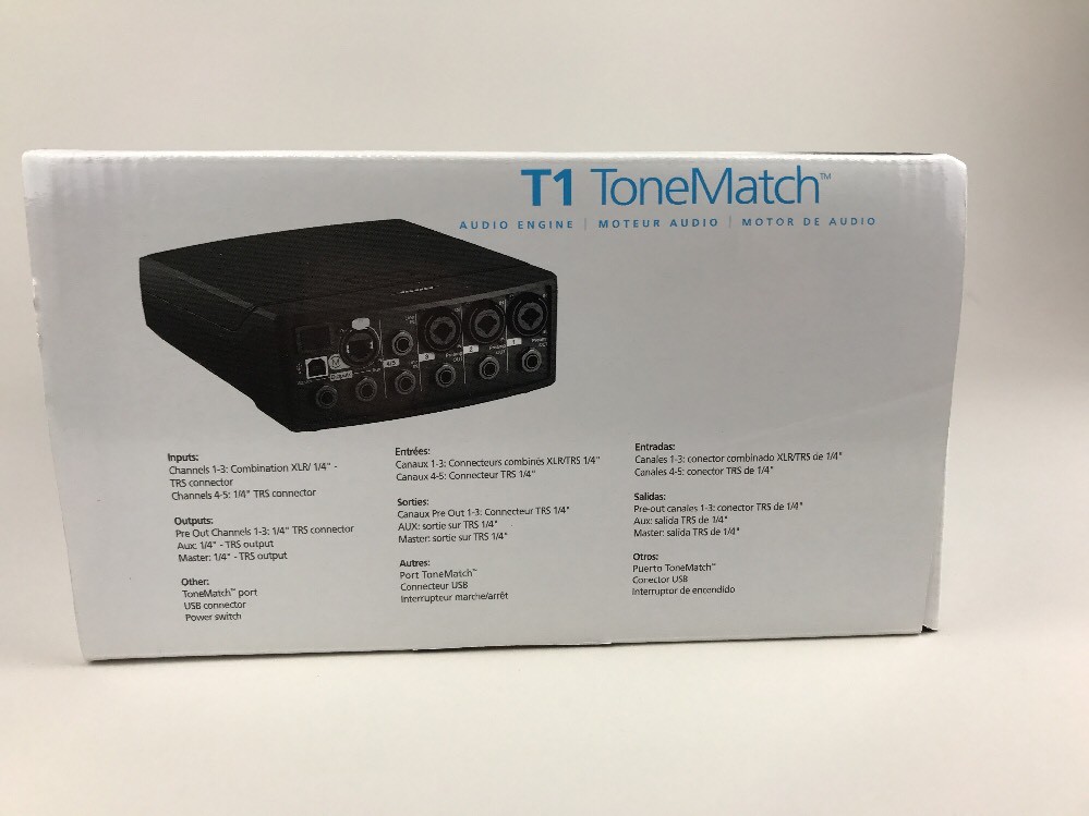 Bose T1 ToneMatch Audio Engine with Carry Bag Tone Match T-1 MINT - free ship