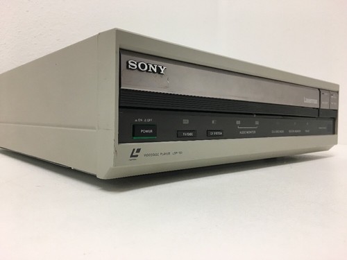 SONY LASERMAX LASERVISION VIDEODISC PLAYER MODEL LDP-180 *** READ ***