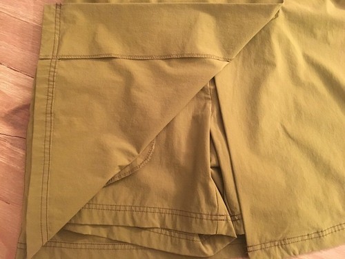 REI  Size 6   - CARGO Skirt Skort LIME GREEN UPF 30 QUICK DRY GOLF RUN HIKE