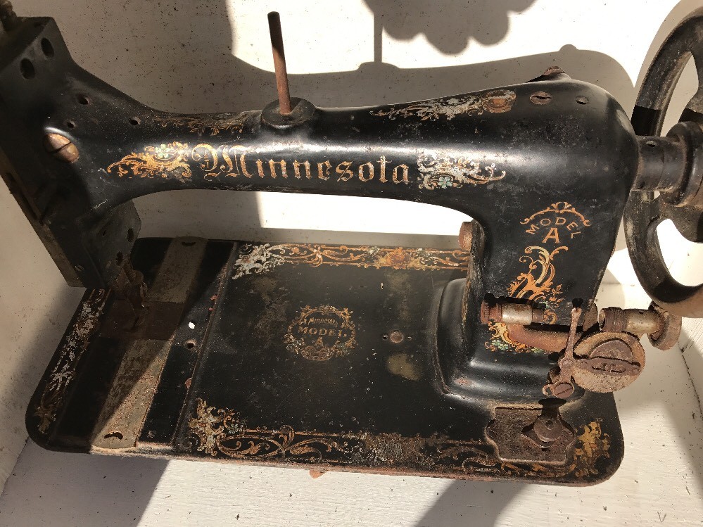 Antique Minnesota Model A Sewing Machine