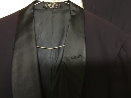 1960's/1970's Vintage Tux Men's Suit; Purple color; Pimp; Mod Funky