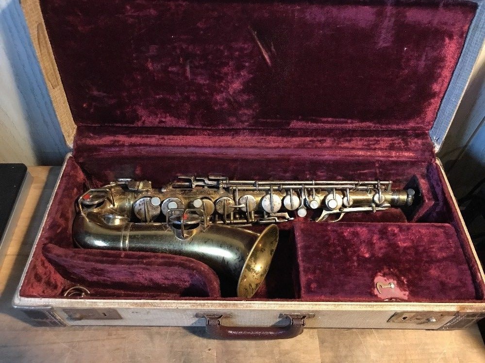 Vintage Supertone Bandmaster Saxophone