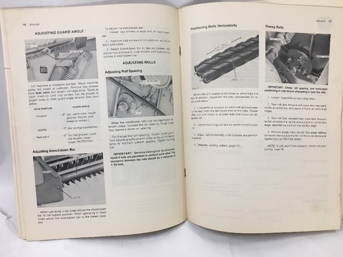 John Deere 1209 Mower-Conditioner Owner Operator Manual OM-E54359