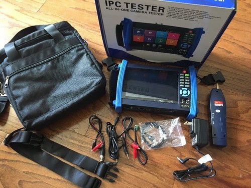 IPC all-in-one Camera Tester 7inch touch screen 4K video video