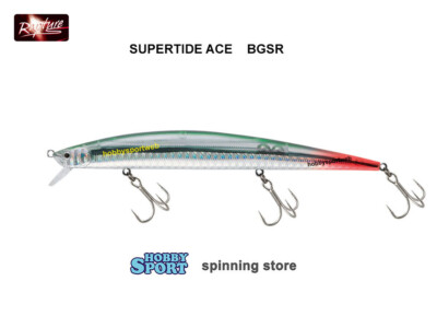 LONG JERK SUPERTIDE ACE 175  COL BGSR RAPTURE  29 GR SLOW SINKING SPINNING MARE