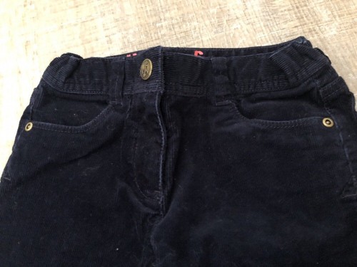 Girls 6 Crewcuts J Crew Riley Corduroy Pants Dark Blue Excellent Navy