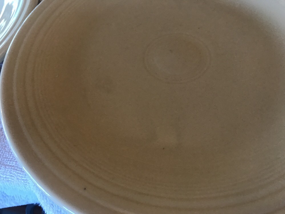 FIESTA WARE 5 DINNER PLATES set lot  HOMER LAUGHLIN  10.5