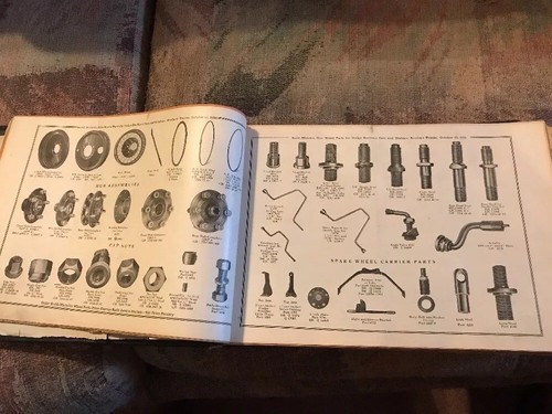 Antique Vintage Dodge Brothers Master Parts List Manual Book Catalog
