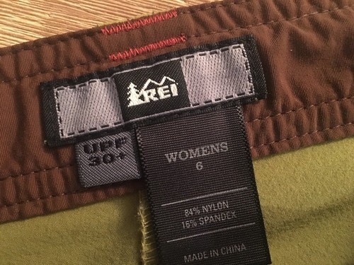 REI  Size 6   - CARGO Skirt Skort LIME GREEN UPF 30 QUICK DRY GOLF RUN HIKE