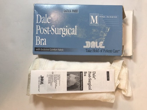 Dale Medical 702 Post-Surgical Bra, Medium, Fits 34