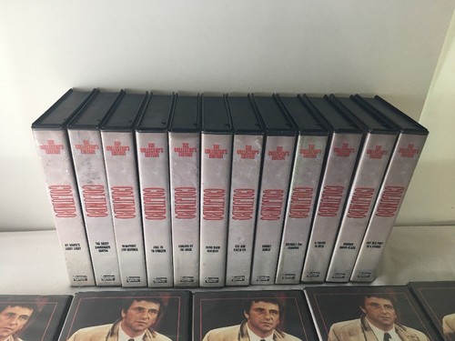 Vintage VHS Tapes Columbo The Collector's Edition 27 Tapes