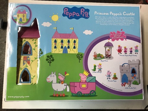 Peppa Pig Princess Castle Playset. Includes Princess Peppa And Princess Suzy