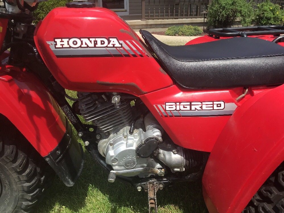 Owner Honda 250 Big Red ATC 1986