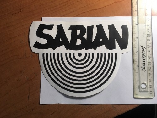 3 Sabian Cymbal Stickers