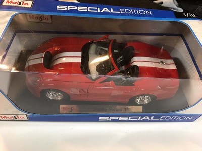 Maisto Special Edition 1/18 Diecast Car Shelby Cobra Series 1 Red 31142