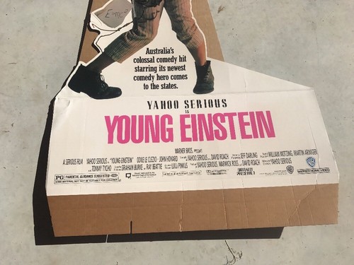 Young Einstein Movie Pop Up Stand Cardboard Poster 1988