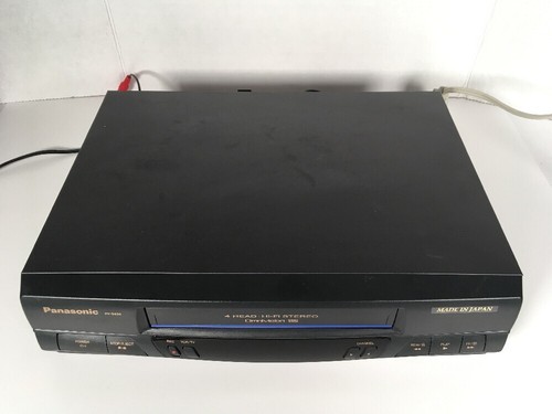 Panasonic VHS VCR Video Cassette Recorder Player Stereo 4 Head Hi Fi Japan
