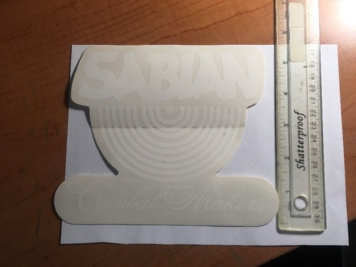 3 Sabian Cymbal Stickers