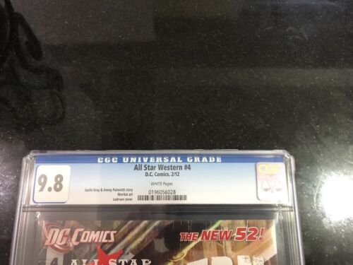 ALL STAR WESTERN # 4 / The new 52! / CGC 9.8 / February 2012 / DC COMICS