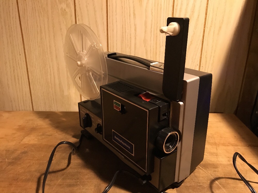 BerkeyKeystone 1550Z Dual 8 Movie Projector w/Zoom Lens