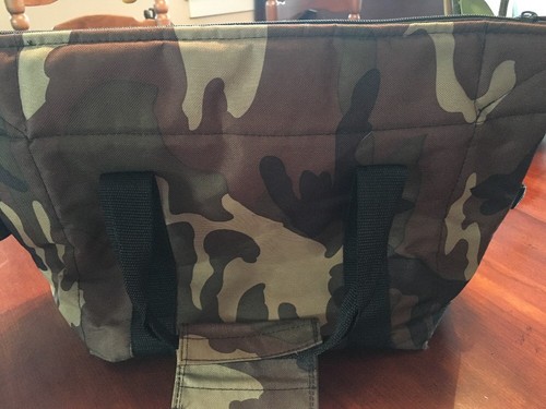 Camoflauge ag Farmer Hunting Insulated Cooler Tote Bag