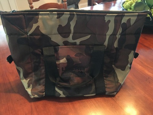 Camoflauge ag Farmer Hunting Insulated Cooler Tote Bag