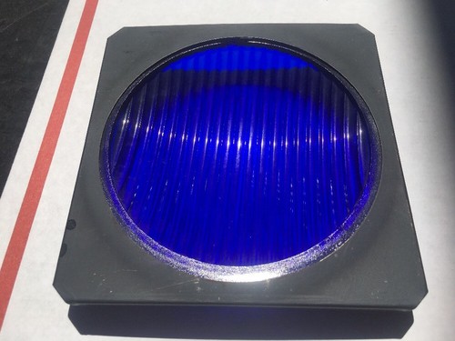Osram Replacement GLASS Lens BLUE Stage Lighting New Old Stock Repurpose