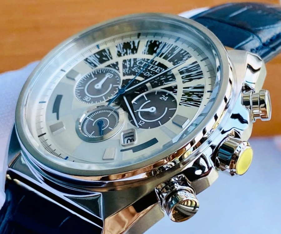 CITIZEN CITIZEN STAR WARS MILLENNIUM FALCON CA4281-00W MEN'S WATCH LEATHER BAND