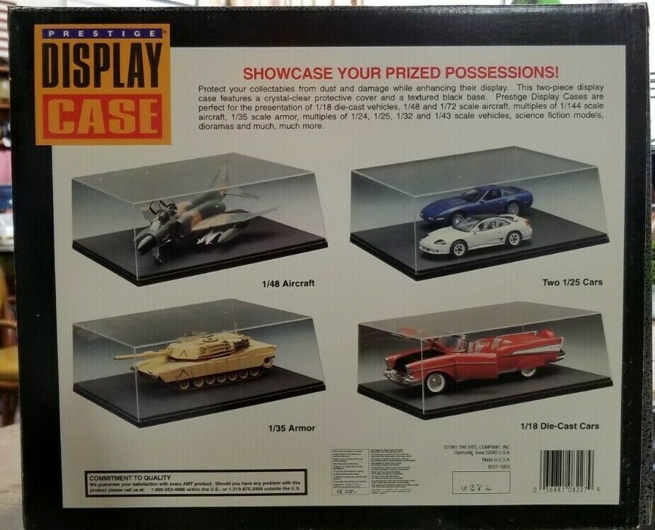AMT ERTL Prestige Model Car Display Case #8227 NIB