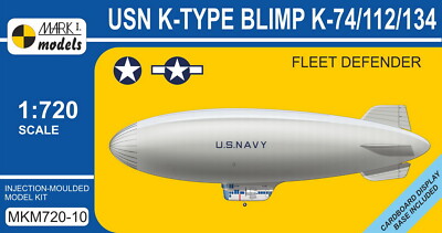 Mark I Models 1/720 Goodyear K-type Blimp 'Fleet Defender' Model Kit