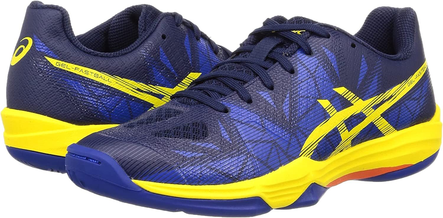 Asics Handball Shoes GEL-FASTBALL 3 Peacoat/Vibrant Yellow