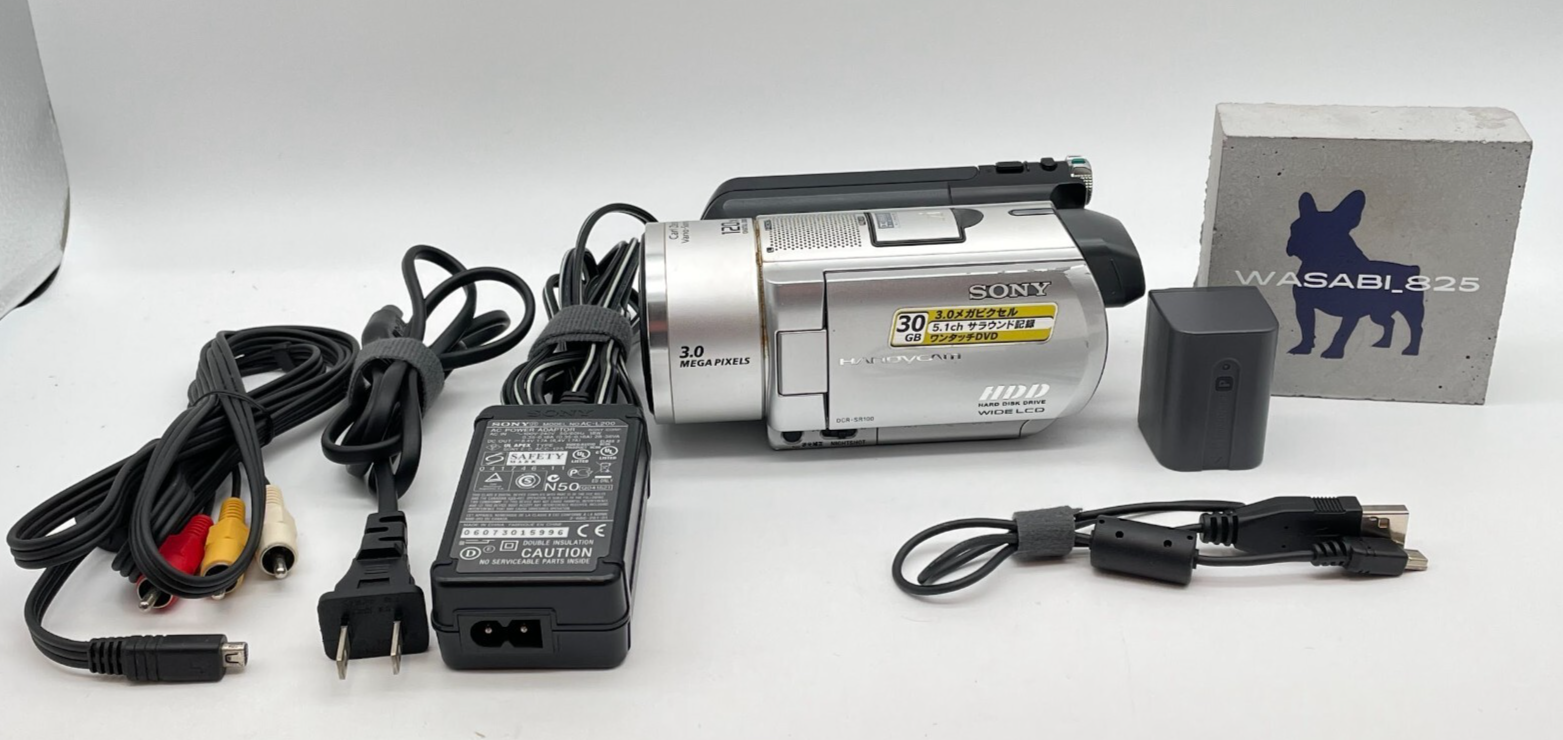 SONY DCR-SR100 Digital Video Camera Handycam CamCoder