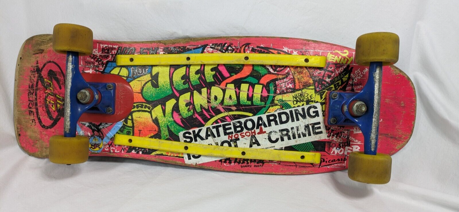 OG Vintage 80's Jeff Kendall Santa Cruz Graffiti Original OG Vintage 80's Jeff Kendall Santa Cruz Graffiti Original