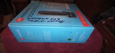 MOTOROLA MT7711 24X8 CABLE MODEM AND AC1900 DUAL BAND WI-FI GIGABIT Open Box