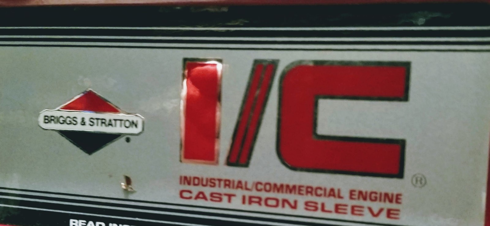 Briggs Stratton 5hp I/C Horizontal Shaft Engine 132232 3/4 PTO Cast iron Sleeve