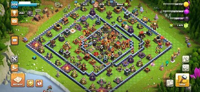 TH16 Heroes 89/95/70/45 | NAME CHANGE | 3 HEROES FULLY MAXED | Good Def | CHEAP!