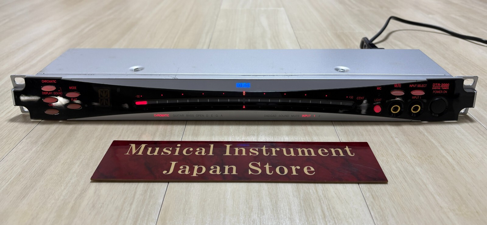 KORG DTR-2000 コルグ デジタルチューナー ラック : KORG ⁄ DTR-2000