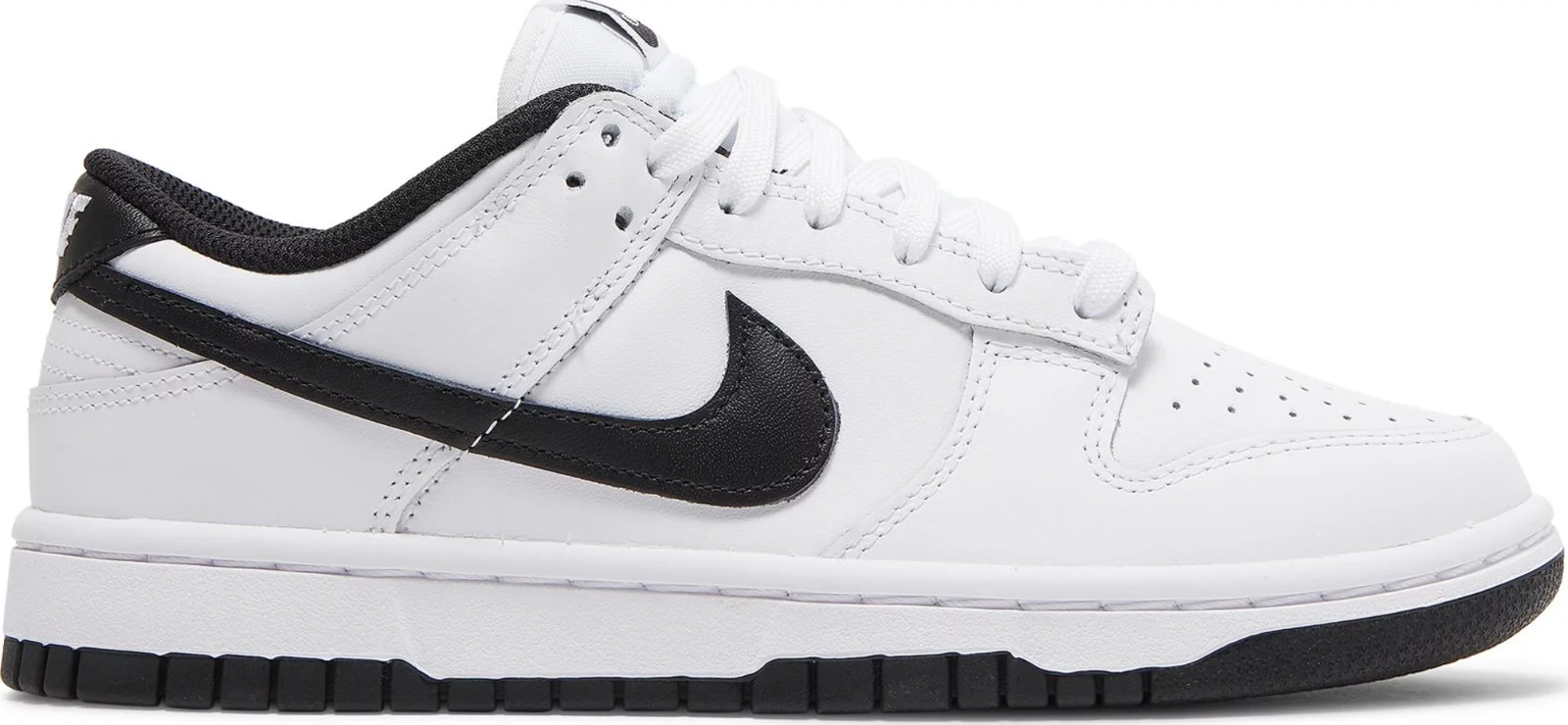 

Женские кроссовки W Nike Dunk Low White Black DD1503-113 7, Белый, Nike Dunk Low