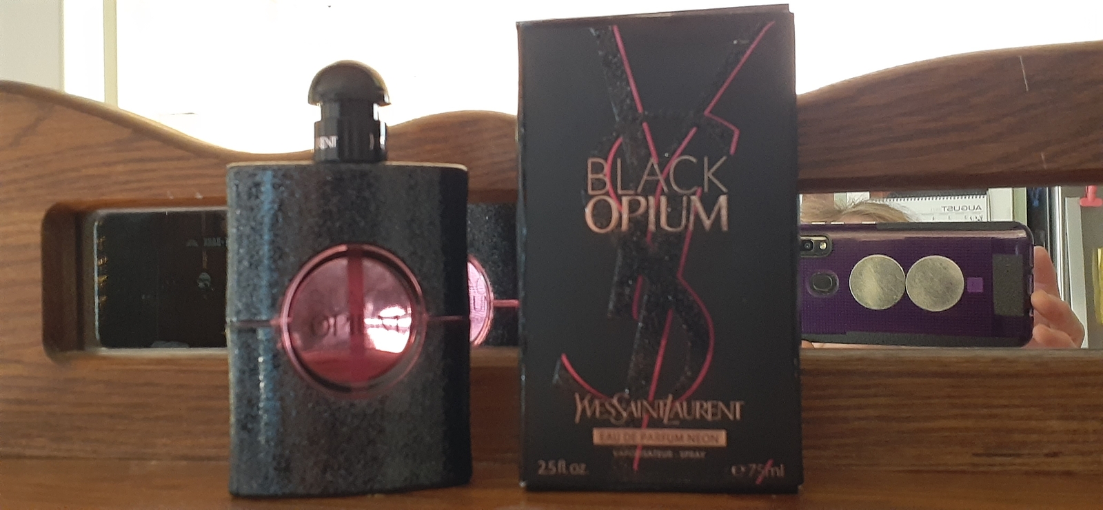 Black Opium Neon by Yves Saint Laurent, 2.5 oz EDP Spray for