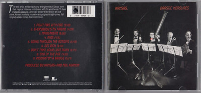 Kansas - Drastic Measures (CD, Feb-1996, Epic/Legacy) ZK 66426 CLASSIC ROCK