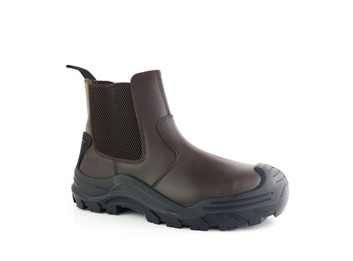 Tuffking Jasper Safety Toe Dealer Boots Brown 7085 Work CLEARANCE