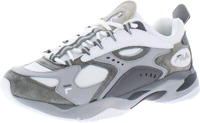 

Мужские кроссовки Fila Boveasorus White/Hris Grey/Monument (1RM00576 101)