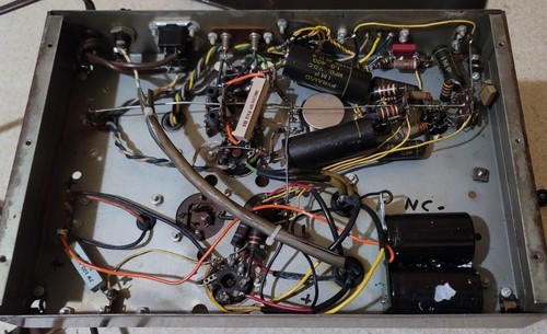 Vintage Heathkit W-5M Mono Tube Power Amplifier Amp Peerless EL34 Works