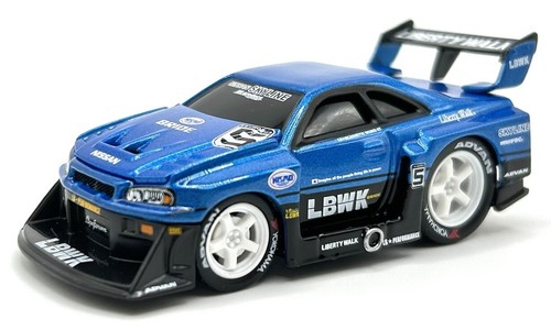 MUSCLE MACHINES LBWK 1999 NISSAN SKYLINE GT-R R34 LOOSE | eBay