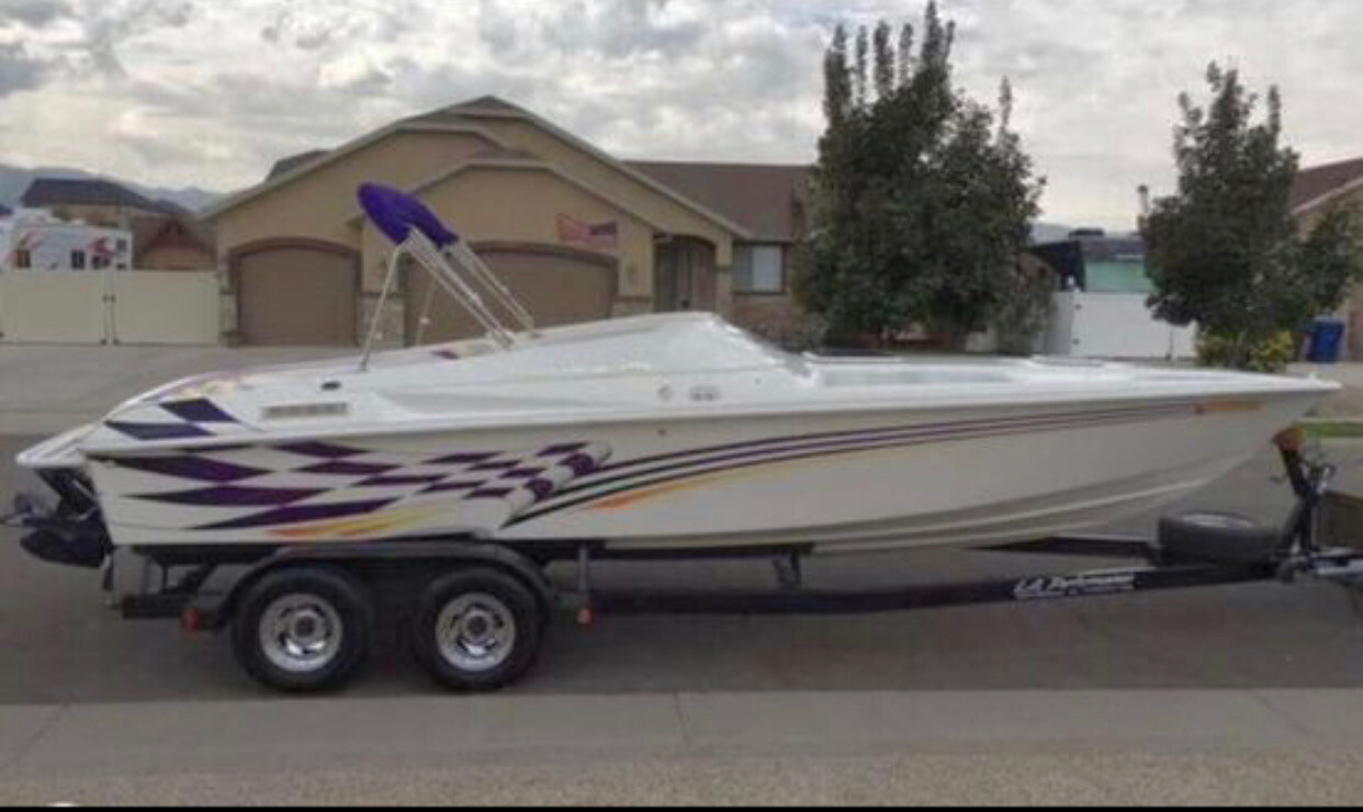 2001 Sunsation Aggressor 25ft 580hp Boat
