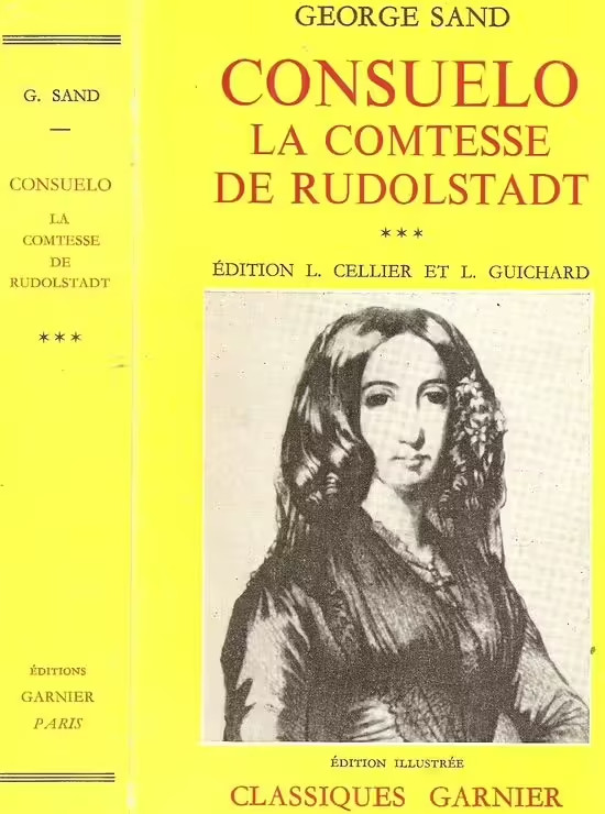 Consuelo La Comtesse De Rudolstadt Iii Classique Garnier 1959