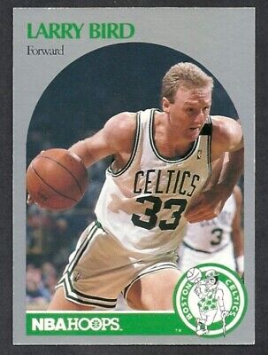Larry Bird 1990-91 NBA Hoops #39 Boston Celtics