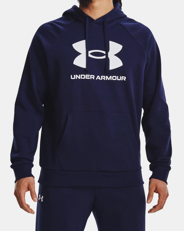 New With Tags UA Mens Under Armour Rival Fleece Sweatshirt Jacket Hoody