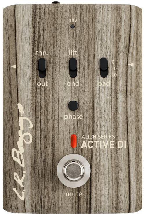 未使用ALIGN SERIES ACTIVE DI ALL-DISCRETE Align Series Active DI Acoustic Pedal — LR Baggs